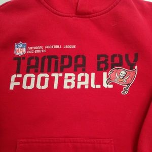 Boys Red Tampa Bay Football Hoodie